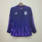 2022 Argentina 2 stars away long sleeves Jersey 2022 Argentina 2 stars away long sleeves Jersey