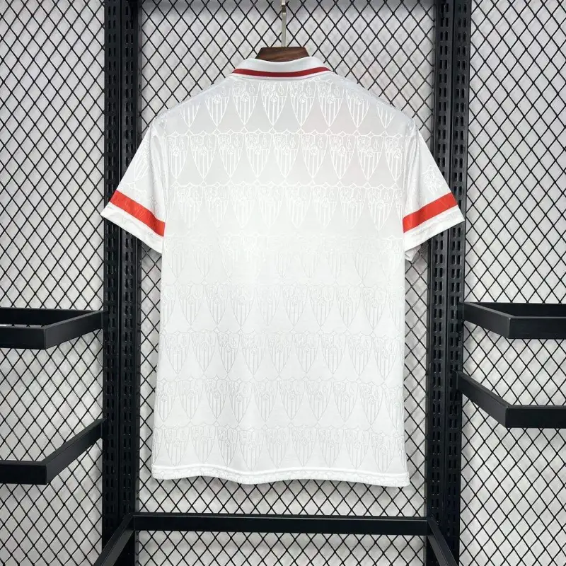 93/94 Sevilla Home Retro Voetbal Jersey