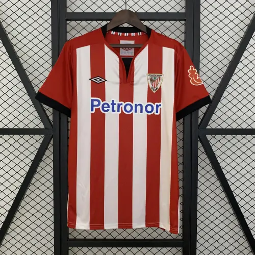 11-12 Athletic Bilbao Home Retro Soccer Jersey