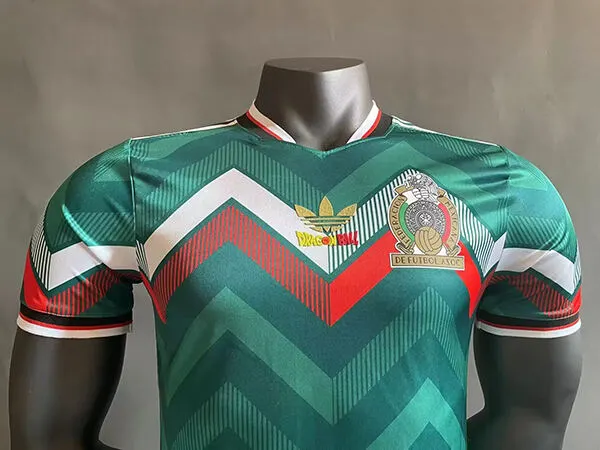 2024 Mexiko Grüner Drache Spieler Version Trikot