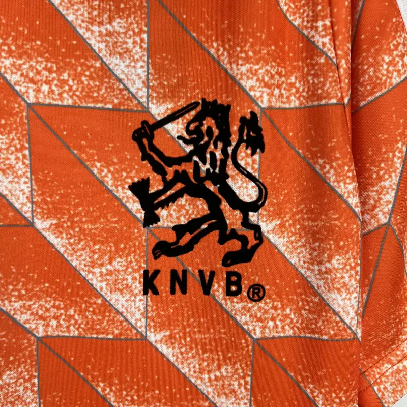 1988 Netherlands Home Retro Soccer Jersey