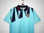 1992 England third blue Retro Soccer Jersey
