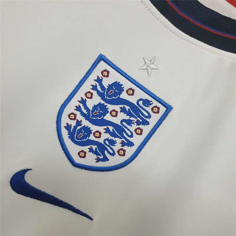 2020 England home Retro white Soccer Jersey