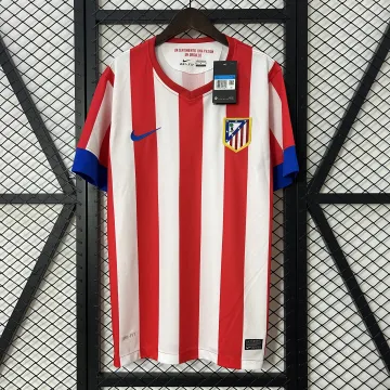 12/13 Atletico Madrid home Retro Soccer Jersey