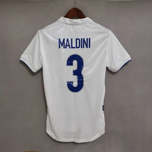 1998 World Cup Italy away Retro Soccer Jersey