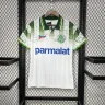 1996 Palmeiras Away Retro white soccer Jersey