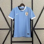 2024 Uruguay Home blue soccer jersey