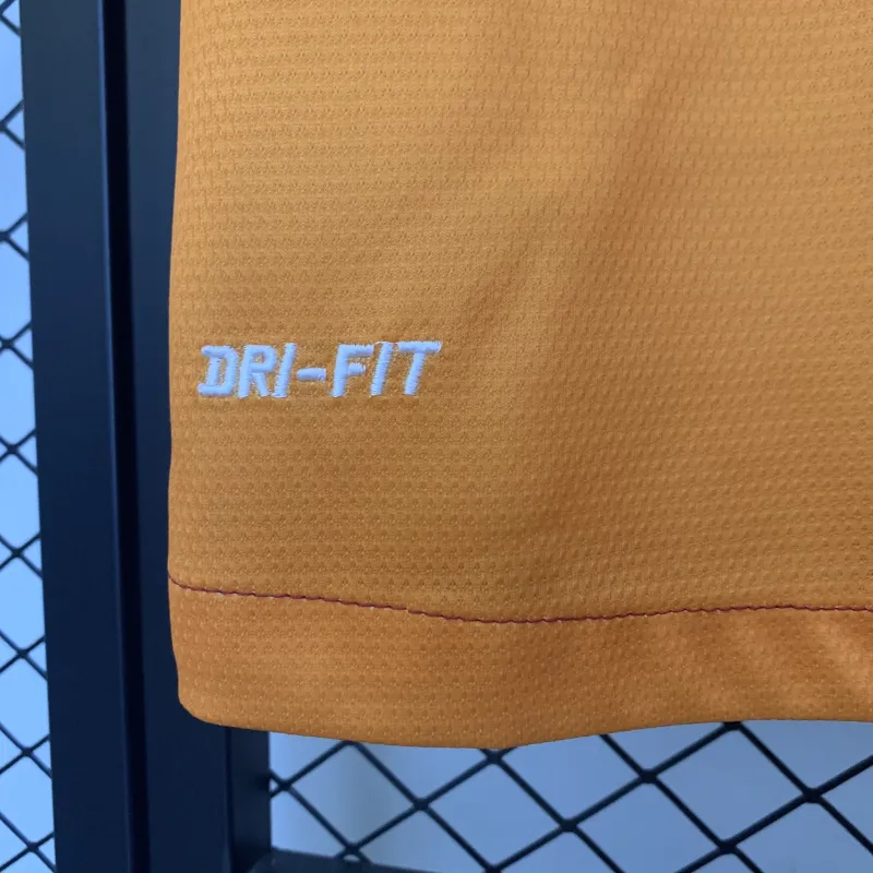 13/14 Galatasaray Retro Home orange soccer jersey