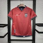 2002 World Cup England Away Retro Soccer Jersey