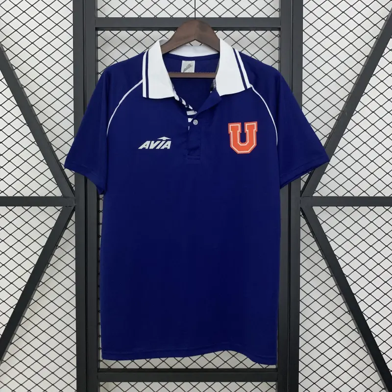 1993 Universidad de Chile Retro Home maglia da calcio blu