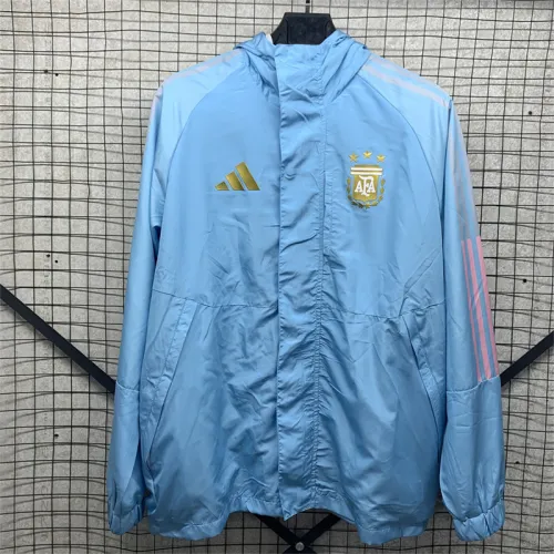 Coupe-vent bleu Argentine 2025