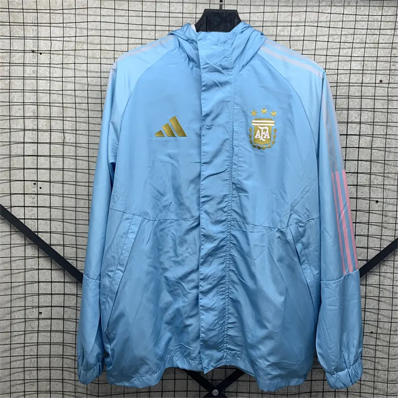 Cortavientos azul «Argentina» 2025