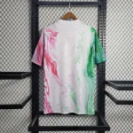 2023 Italy white with green and pink training Soccer Jersey