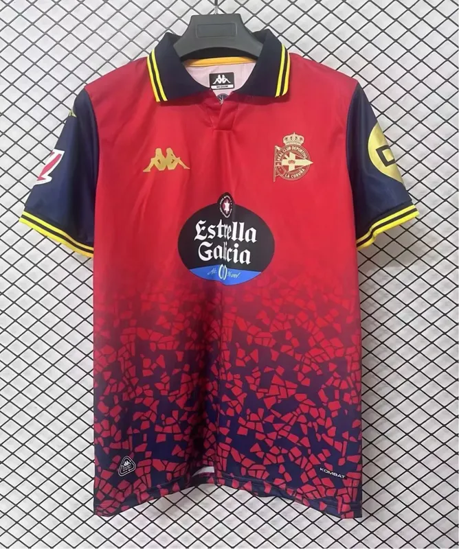 25/26 Deportivo de La Coruna Away Soccer Jersey