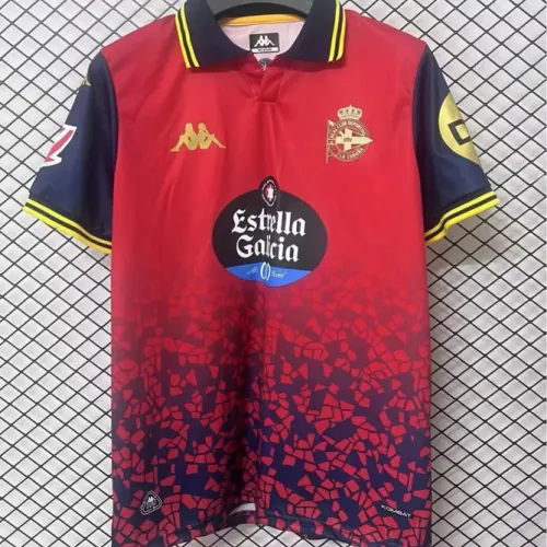 25/26 Deportivo de La Coruna Away Soccer Jersey