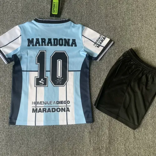 Maillot rétro Maradona Argentine 2001 pour enfants