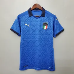 2020 Italy home Retro Soccer Jersey - product photo 2020 Italy home Retro Men's Soccer Jersey front view, classic design