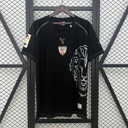 05-08 Athletic Bilbao Black Retro Soccer Jersey