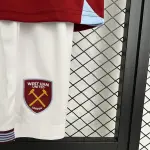 25/26 West Ham United Home Kids Kit