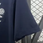 2014 World Cup France home retro black soccer jersey