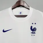 2020 France away Retro white Soccer Jersey