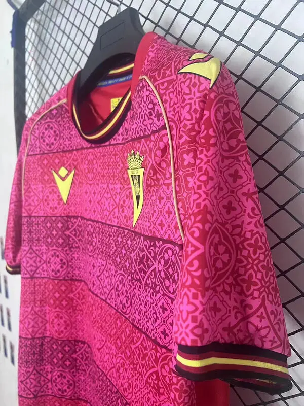 25/26 Cadiz Away purple soccer Jersey