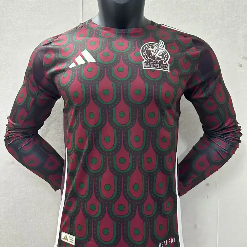 2024 Mexico home long sleeve Player Version Jersey