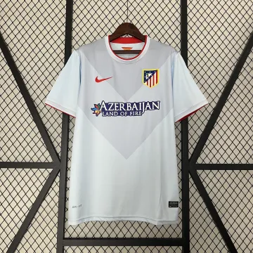 13/14 Atletico Madrid Away Retro Soccer Jersey
