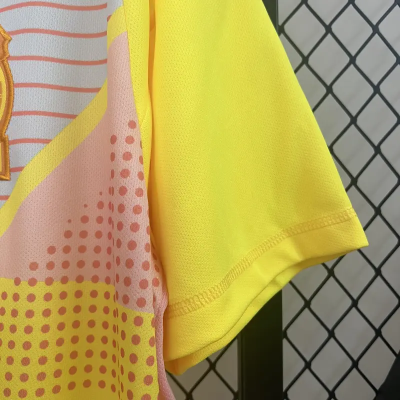 2024 Mexico Goalkeeper Yellow Soccer Jersey