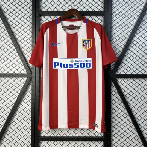 16/17 Atletico Madrid thuis Retro Voetbal Jersey