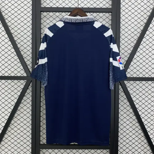 Tenerife Retro 75th Anniversary Away blue soccer jersey