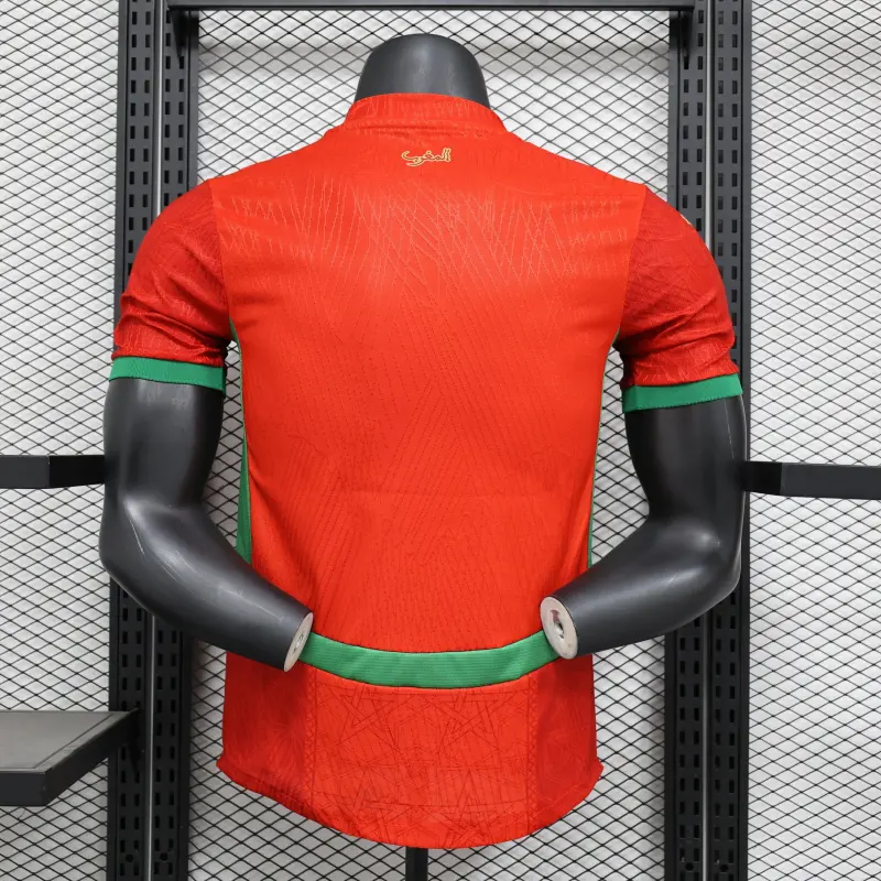 2025 Maroc Home maillot rouge