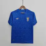 Maglia da calcio blu edizione speciale per il Campionato Europeo 2022 dell'Italia. 2022 Italy Euro Championship Special Edition Blue Soccer Jersey