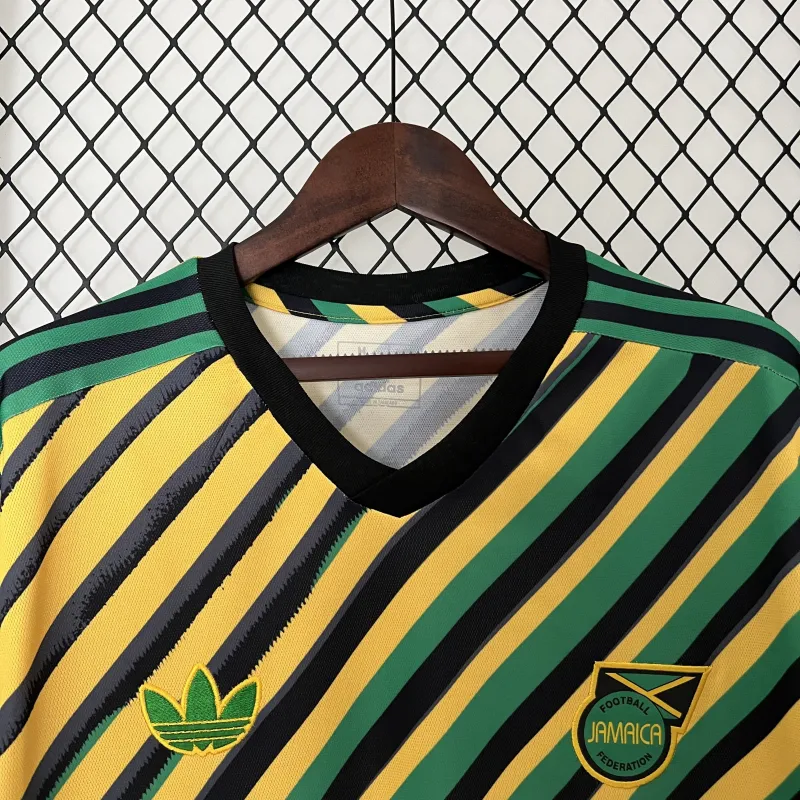 2024 Jamaica Training Yellow Soccer Jersey