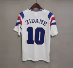1996 France Away Retro Soccer Jersey