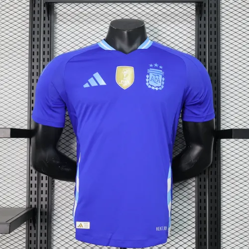 2024 Argentine Away Blue Player Version Jersey