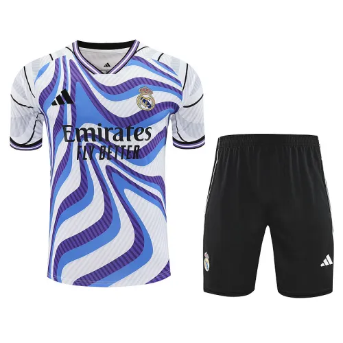 25/26 Real Madrid blue and white Training Kit