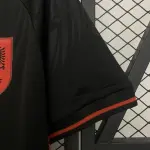 2025 Albania Third Away maglia da calcio nera