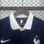 2014 World Cup France home retro black soccer jersey