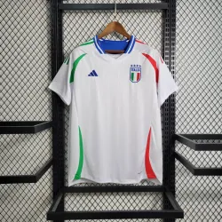 2023 Italy Away Soccer Jersey - product photo 2023 Italy Away Men's Soccer Jersey front view, showing team crest and modern design.