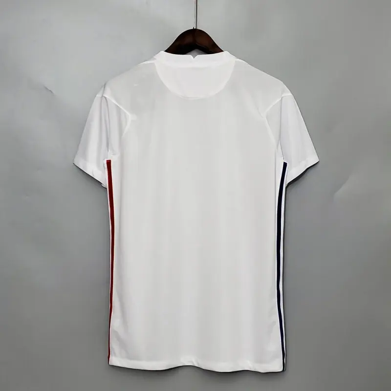2020 France away Retro white Soccer Jersey