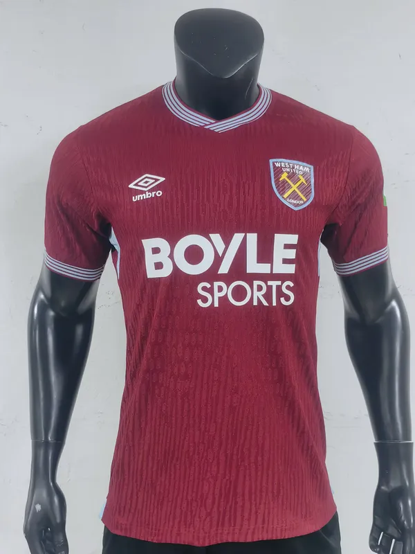 25/26 West ham home Player Version Jersey