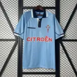 97-99 Celta Vigo Retro Home blue soccer jersey