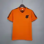 Chándal de entrenamiento retro de la selección de los Países Bajos de 1974, camiseta de fútbol naranja 1974 Retro Netherlands training suit orange soccer jersey