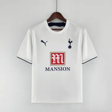 06-07 Tottenham Retro home white soccer jersey