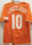 Retro 2004 Netherlands V. NISTELROOY 10 Home Jersey