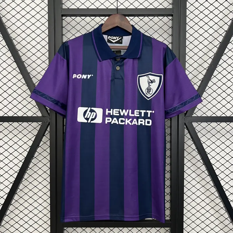 95/97 Tottenham Retro Away purple soccer jersey