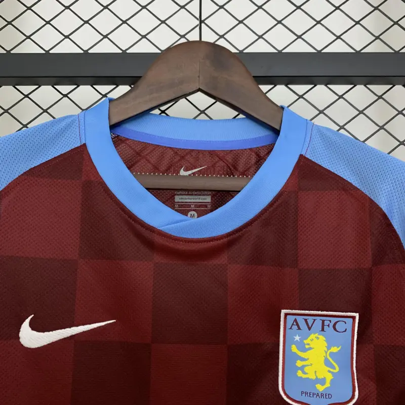 11/12 Aston Villa Home Retro Soccer Jersey