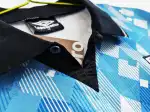 1990 England third away blue Retro Soccer Jersey