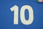 2000 Italy home blue Retro Soccer Jersey